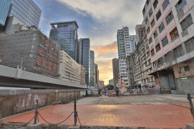 Hong Kong kwun tong kasaba batımında aşağı