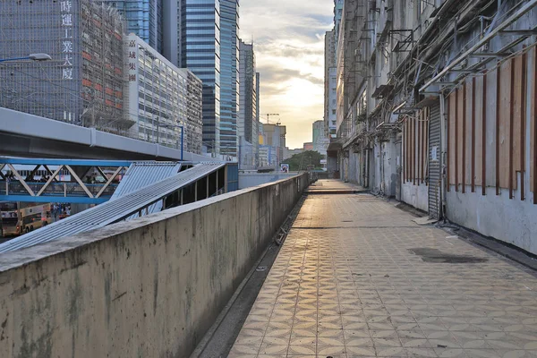 Hong Kong kwun tong kasaba batımında aşağı