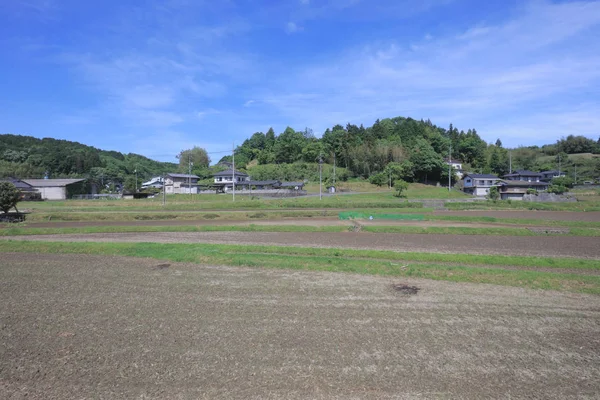 Ülke tarafında tramvay pencereden görüntüleme
