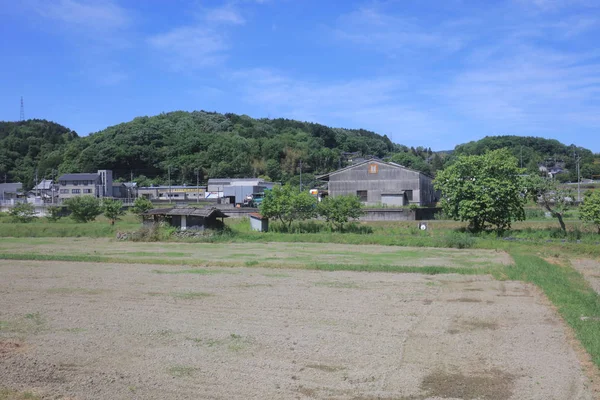 Ülke tarafında tramvay pencereden görüntüleme