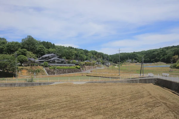 Ülke tarafında tramvay pencereden görüntüleme