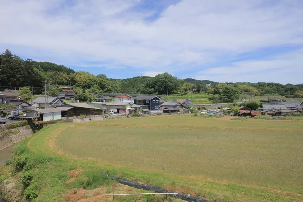 Ülke tarafında tramvay pencereden görüntüleme