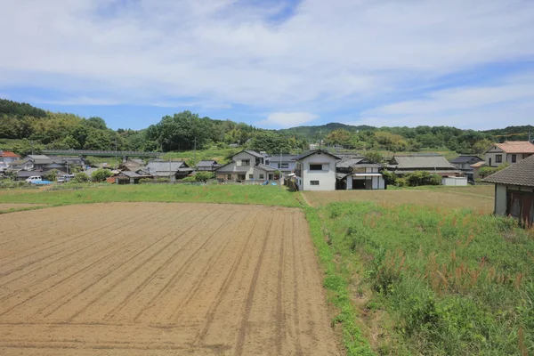 Ülke tarafında tramvay pencereden görüntüleme