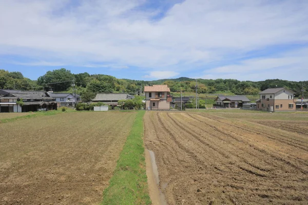 Ülke tarafında tramvay pencereden görüntüleme
