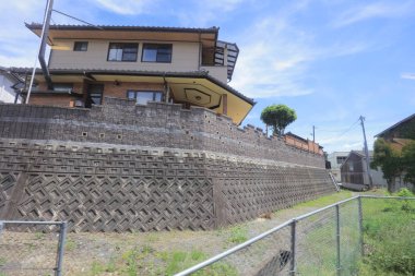 Ülke tarafında tramvay pencereden görüntüleme