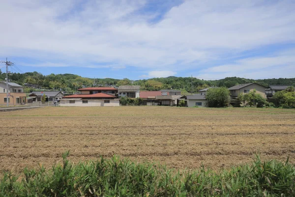 Ülke tarafında tramvay pencereden görüntüleme