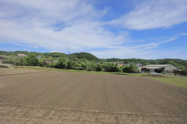 Ülke tarafında tramvay pencereden görüntüleme