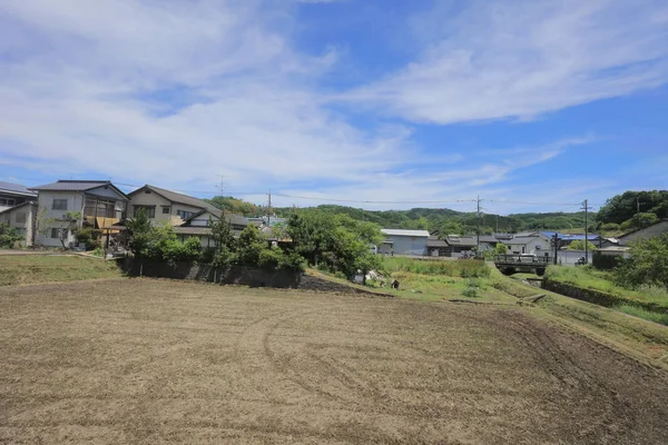 Ülke tarafında tramvay pencereden görüntüleme