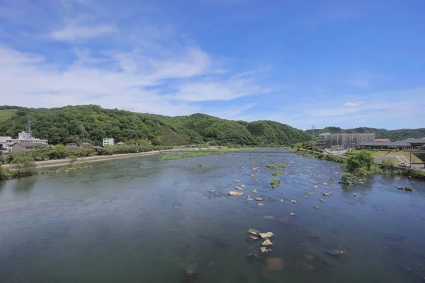 Ülke tarafında tramvay pencereden görüntüleme
