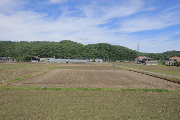 Ülke tarafında tramvay pencereden görüntüleme