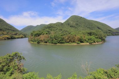 Ülke tarafında tramvay pencereden görüntüleme