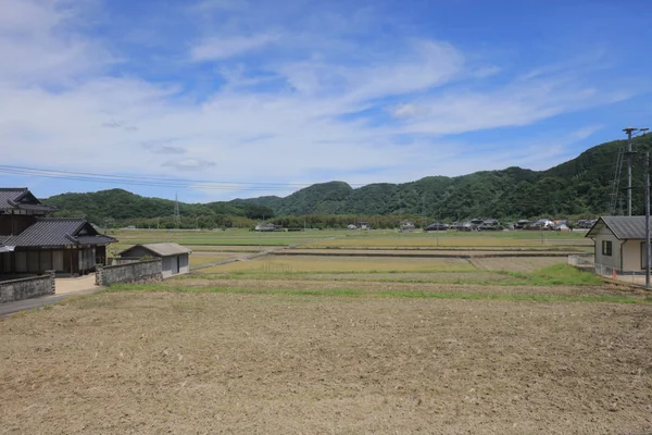 Ülke tarafında tramvay pencereden görüntüleme