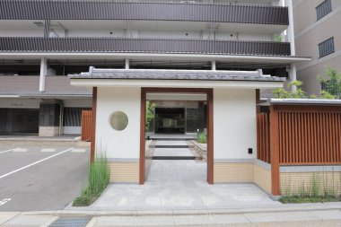bir geleneksel Fushimi ku Japonya'da evler