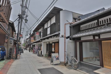 bir geleneksel Fushimi ku Japonya'da evler