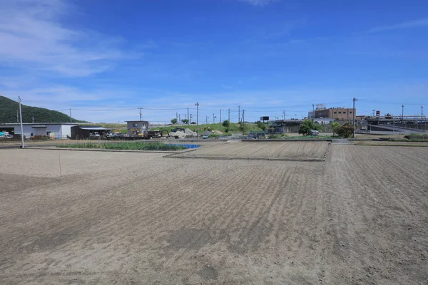 Ülke tarafında tramvay pencereden görüntüleme