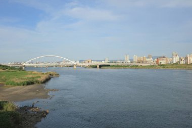 Yodo Nehri Japonya Osaka şehirle