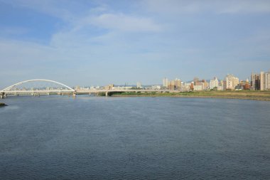 Yodo Nehri Japonya Osaka şehirle