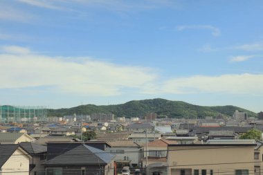 pencere görünümü hızlı tren Japonya dışında