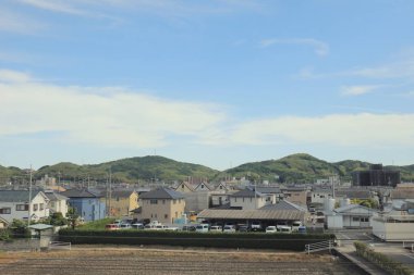 pencere görünümü hızlı tren Japonya dışında