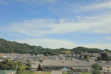 bir görünümü ile ülke tarafında tramvay penceresi