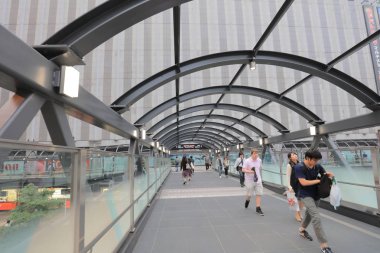 Osaka Tren İstasyonu şehir gökdelenler