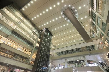 Osaka Jr tren istasyonuna Japonya'nın Osaka.