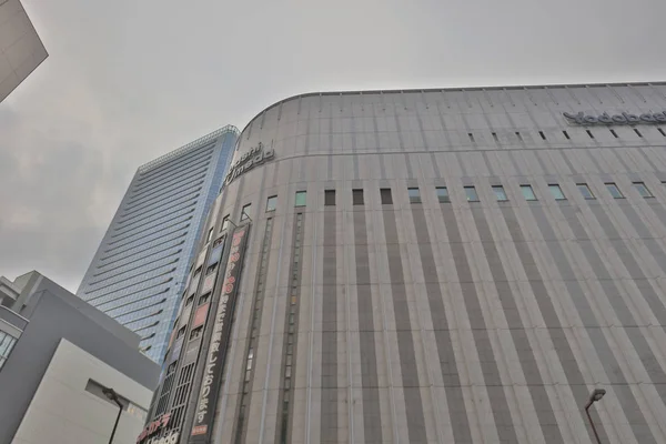 Estación Tren Osaka Rascacielos Del Centro —  Fotos de Stock
