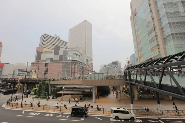Osaka Tren İstasyonu şehir gökdelenler
