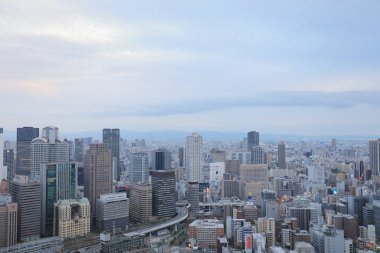 Umeda gökyüzü bina Osaka city Japonya manzaraları