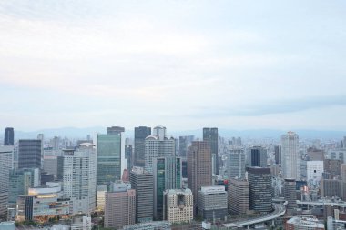 Umeda gökyüzü bina Osaka city Japonya manzaraları