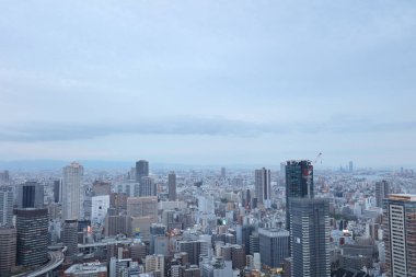 Umeda gökyüzü bina Osaka city Japonya manzaraları