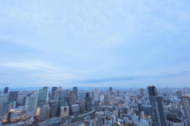Umeda gökyüzü bina Osaka city Japonya manzaraları