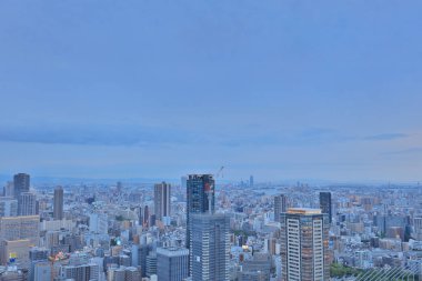 Umeda gökyüzü bina Osaka city Japonya manzaraları
