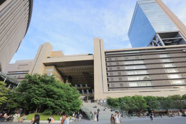Osaka Jr tren istasyonuna Japonya'nın Osaka.