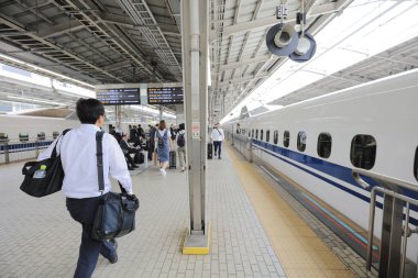 Shin Osaka İstasyonu Osaka, Japonya.