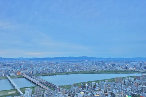 View Umeda Sky Building Osaka City Japan — стоковое фото