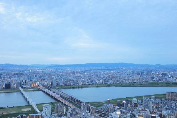View Umeda Sky Building Osaka City Japan — стоковое фото