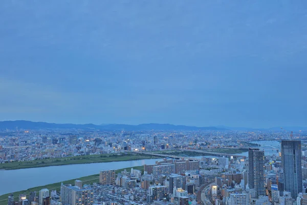 Umeda gökyüzü bina Osaka city Japonya manzaraları