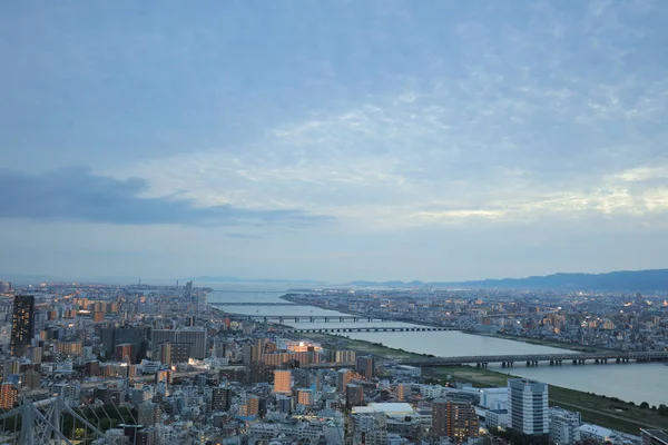 Umeda gökyüzü bina Osaka city Japonya manzaraları