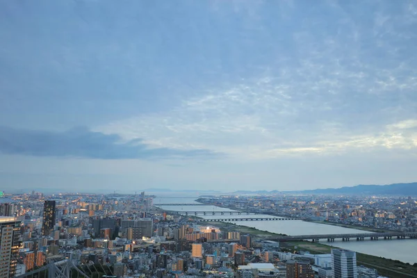 Umeda gökyüzü bina Osaka city Japonya manzaraları
