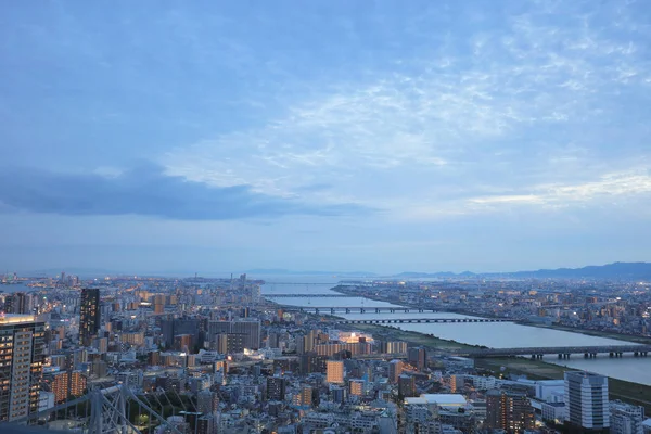 Umeda gökyüzü bina Osaka city Japonya manzaraları