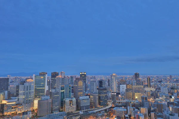 Uitzicht Vanaf Umeda Sky Building Osaka City Japan — Stockfoto