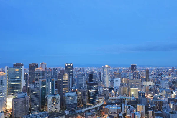 日本大阪梅田蓝天大厦景观 — 图库照片