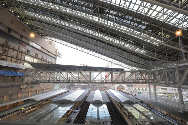 Osaka Jr tren istasyonuna Japonya'nın Osaka.
