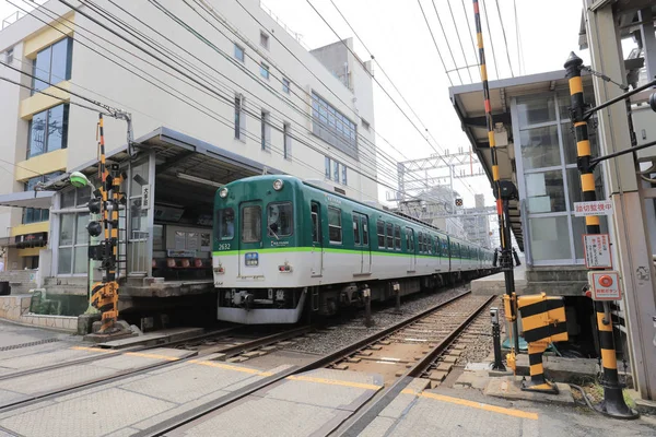 Πάσο Τρένου Στο Φουσίμι Κου Στο Κιότο — Φωτογραφία Αρχείου