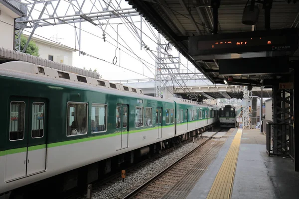 Syatem Ferroviario Kyoto Città Del Giappone — Foto Stock