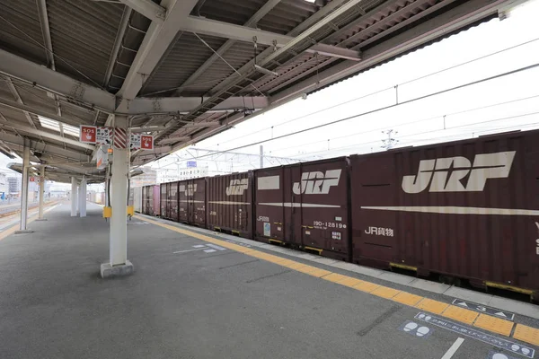 Batı Japonya Demiryolu Şirketi Yerel Tren — Stok fotoğraf