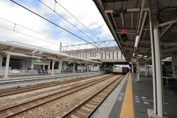 Det Lokala Tåget Västra Japan Järnvägsbolag — Stockfoto