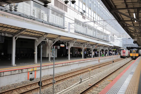 Der Nahverkehrszug Der Westjapanischen Eisenbahngesellschaft — Stockfoto