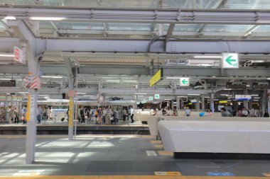 Osaka Loop hattı tramvay pencereden görüntüleme